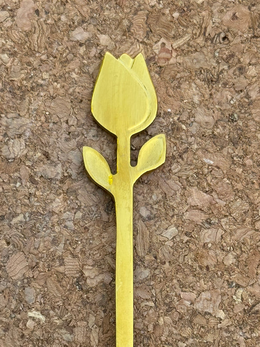 Gold Tulip Ring